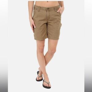 Carhartt Womens Original Fit Cargo Work Shorts (bin D)